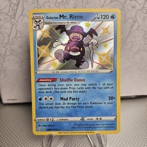 Galarian Mr. Rime SV021/SV122 Pokemon TCG Holo Rare